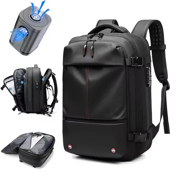 Mochila Viaje con sistema de Vacio + Vaciador de Regalo