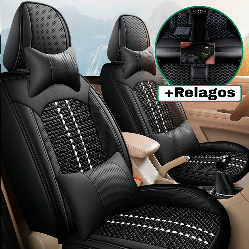 Kit de Funda para Auto de Cuero con Estilo y Confort