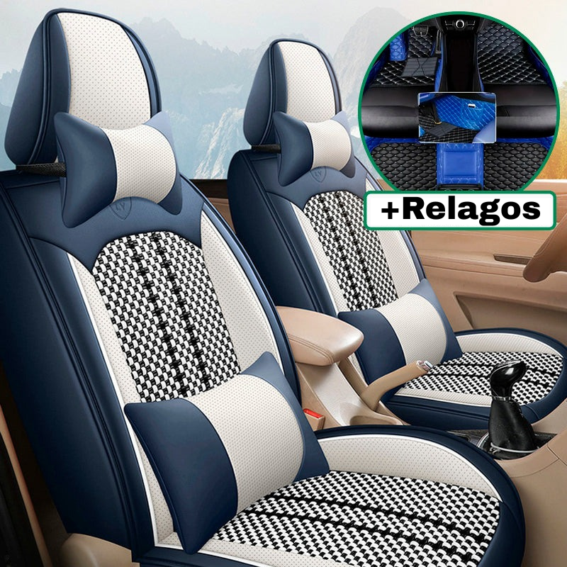 Kit de Funda para Auto de Cuero con Estilo y Confort