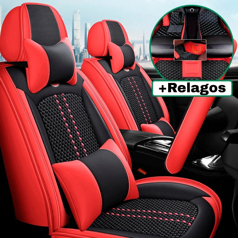 Kit de Funda para Auto de Cuero con Estilo y Confort