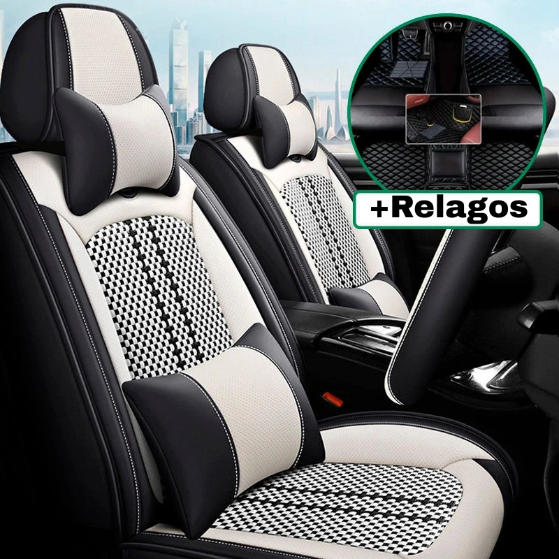 Kit de Funda para Auto de Cuero con Estilo y Confort