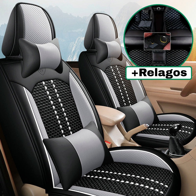 Kit de Funda para Auto de Cuero con Estilo y Confort